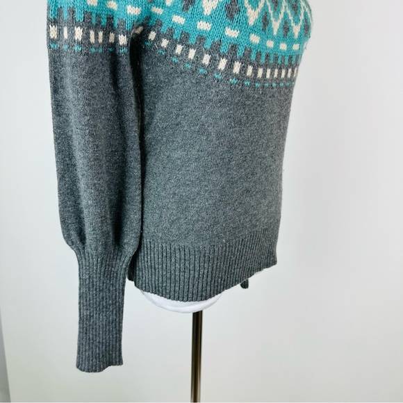 Sundance Fair Isle Turtleneck Sweater Size Small - Picture 6 of 11